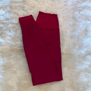 Hot pink Lululemon align, size 2